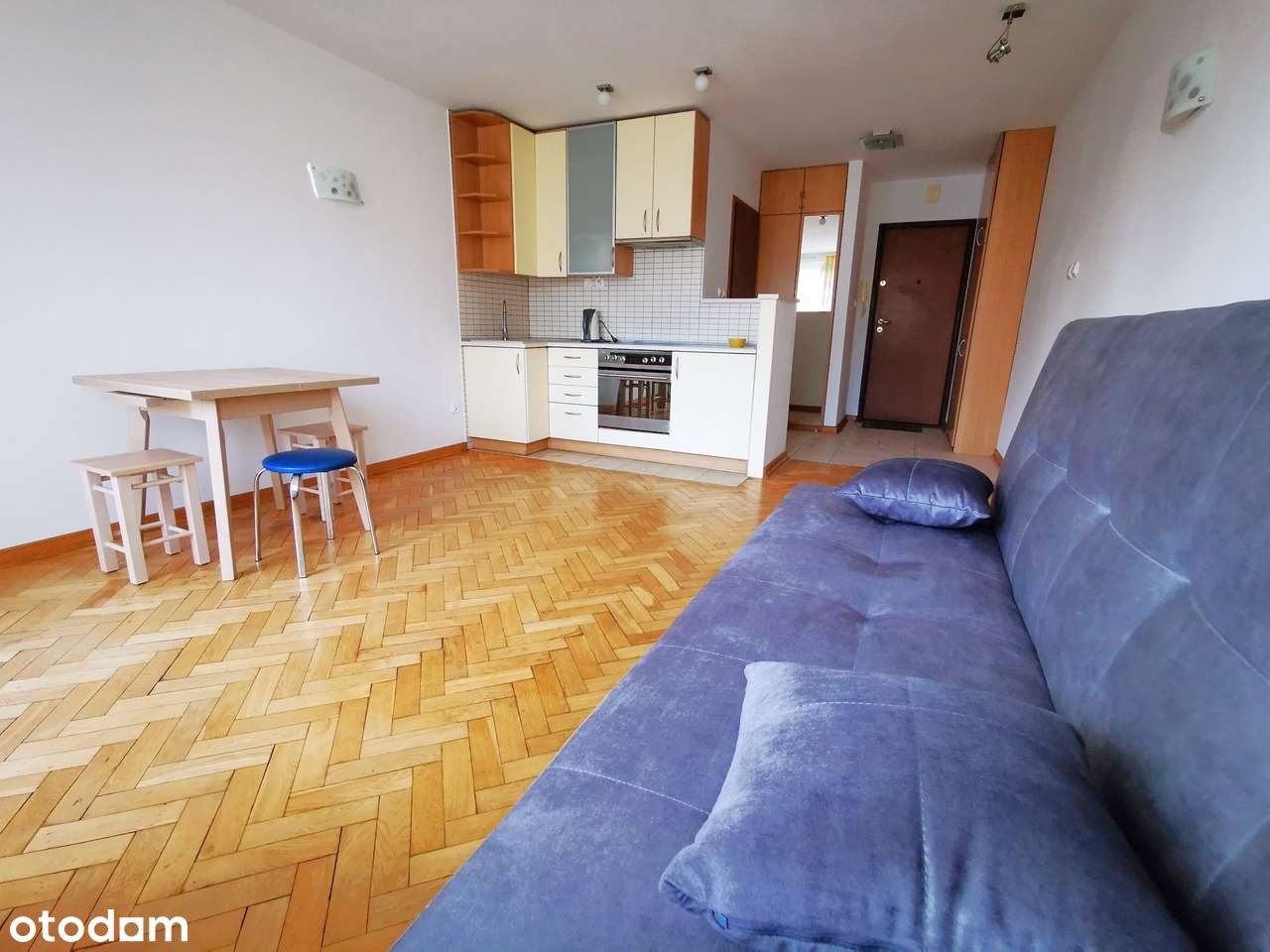 Studio/Kawalerka z widokiem na park, balkon, super zadbana, POWIŚLE - Pełny obrazek: 4/9