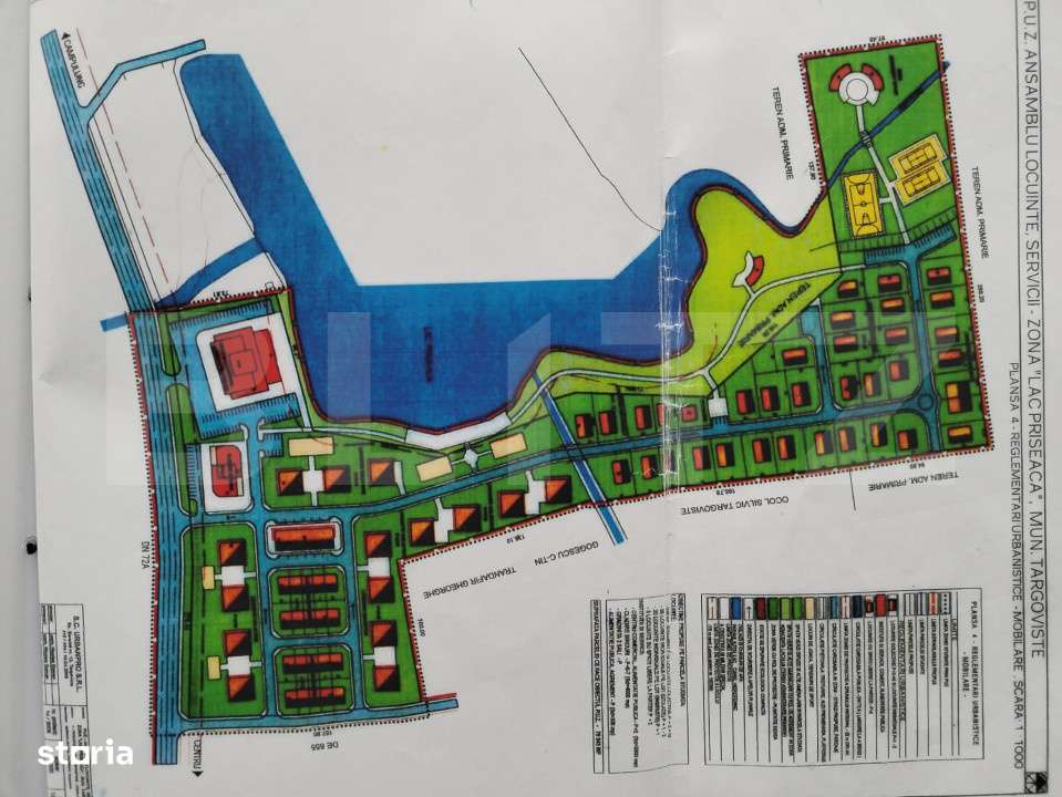 Ultimele 2 loturi Teren Intravilan 725 mp zona Lacul Priseaca - Imagine principală: 2/3