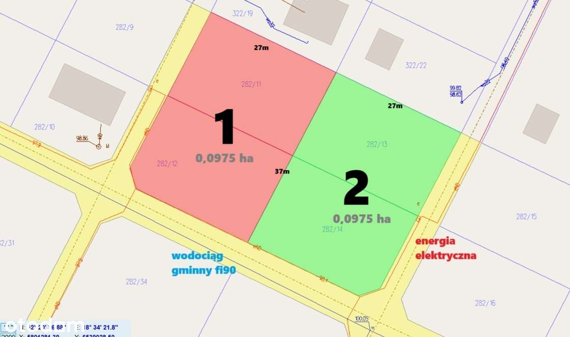 Na sprzedaż działki letniskowe - 140m do Jeziora Mąkolno - k. Konina - Pełny obrazek: 4/14