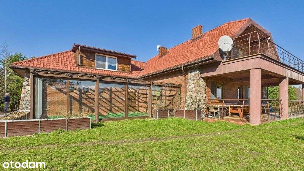 Przestronny dom nad jeziorem Skomętno-5