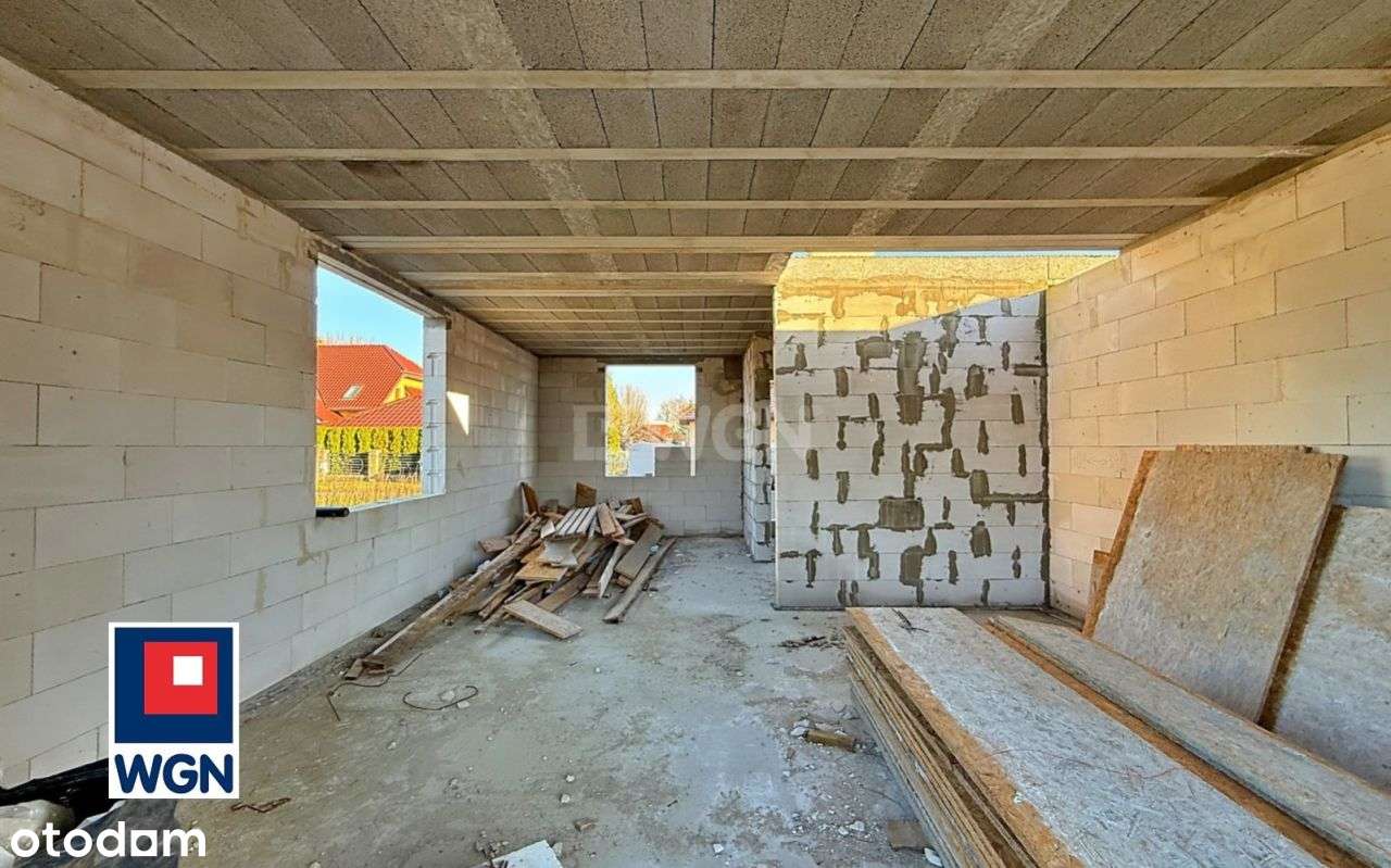 Bliźniak w stanie surowym, 227 m2 Atrakcyjna inwes-10