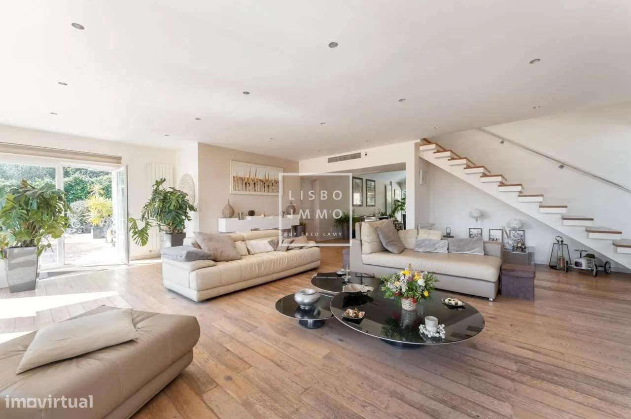 Moradia com piscina e vista panorâmica, Restelo, Lisboa - Grande imagem: 5/51