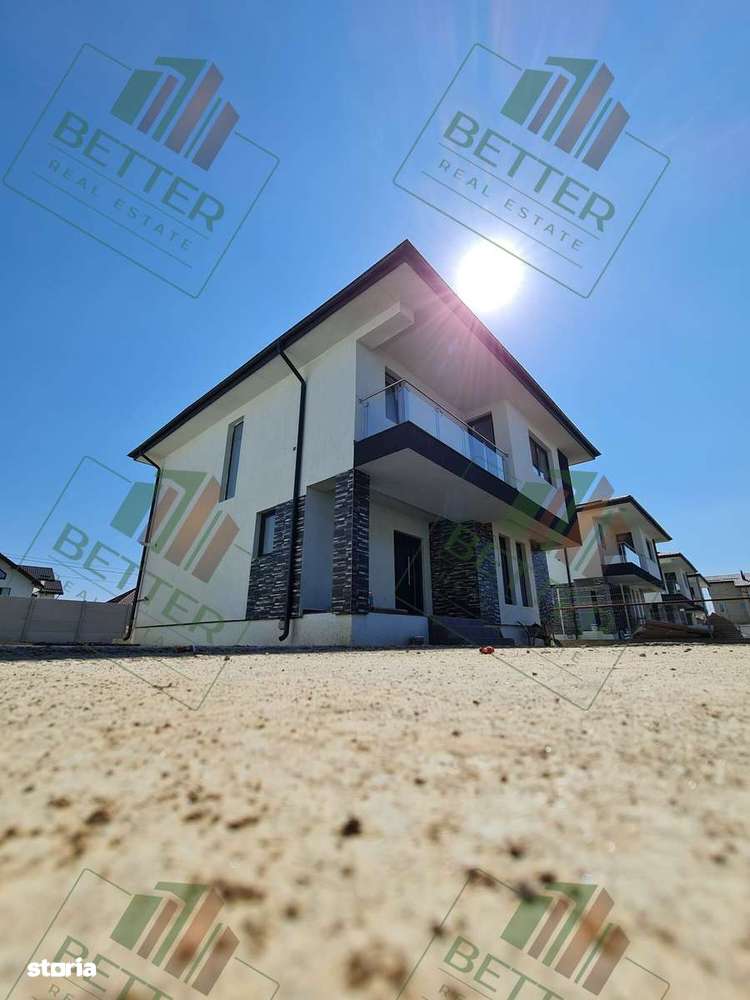 Casă modernă nouă de vânzare în Comuna Berceni – 5 camere, teren 400mp - Imagine principală: 3/16