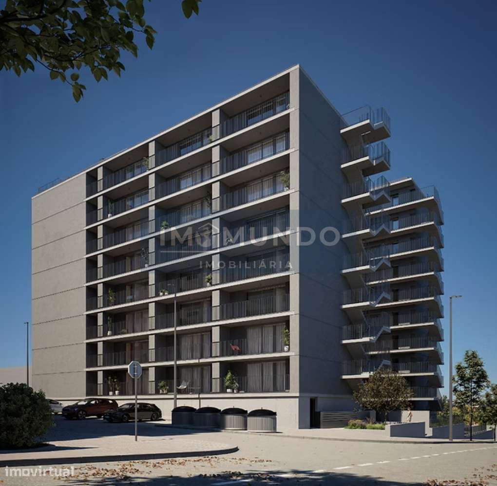 Exclusivo T2 de Último Piso com Terraço e Varanda - Condomínio Fechado-11