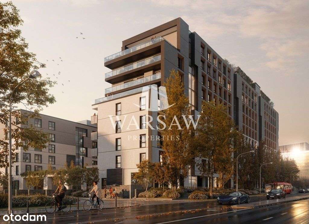 2 pok., Modern Mokotów, ogródek, 382 cm wysokość !-17