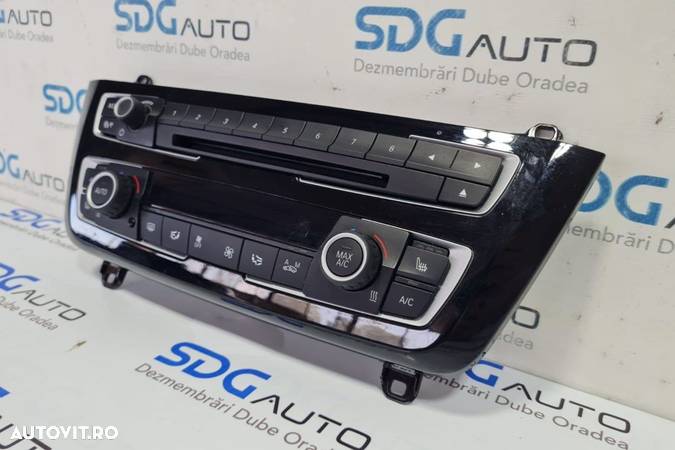 Panou comanda caldura si radio BMW Seria 4 F36 2013-2020 Euro 6 - 1