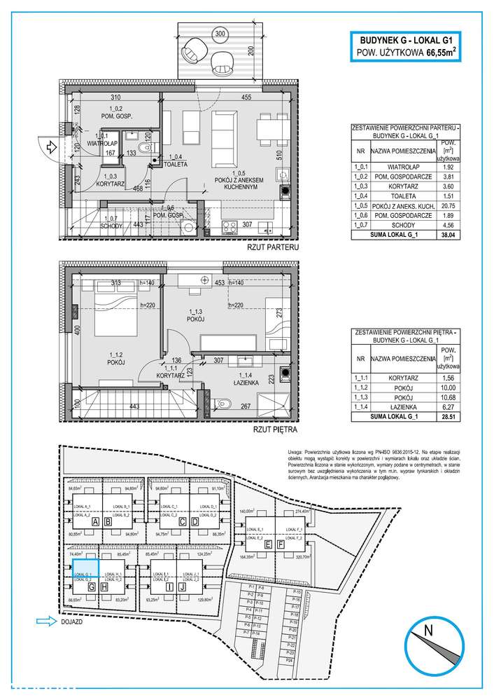 3-pokojowe mieszkanie 66m2 Bezpośrednio - Pełny obrazek: 2/7