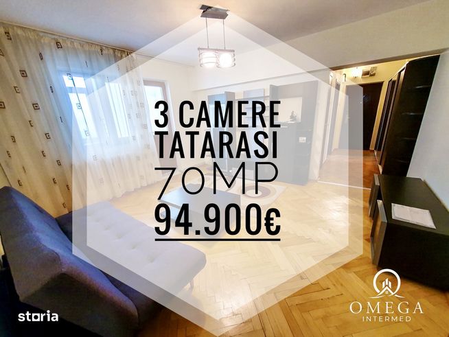 Apartament 3 camere Tatarasi 70mp-0