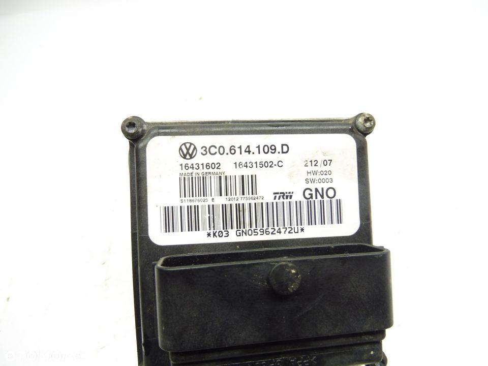 POMPA STEROWNIK ABS 3C0614109D PASSAT B6 2.0 TDI - 2