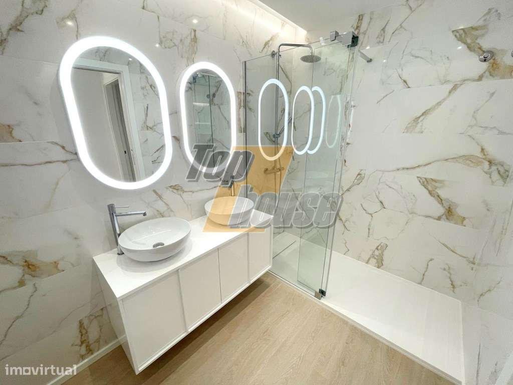 Apartamento T3 novo com terraço de 20m2 e parqueamento - Costa de C...-8