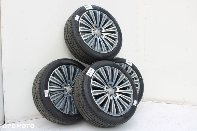 AUDI A8 4H D4 FELGI 20 cali 4H0601025CK OPONY LATO KOŁA felga 9J*20H2 ET37 opona PIRELLI P ZERO 265/40/20 104Y A6 A7 4G 4H 2010- - 4