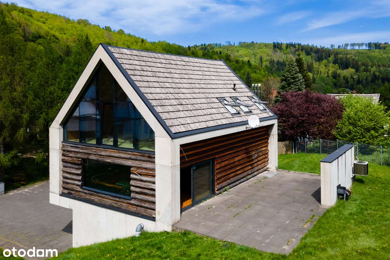 Betonowa stodoła w górach – Twoja luksusowa oaza w Bystrej-2