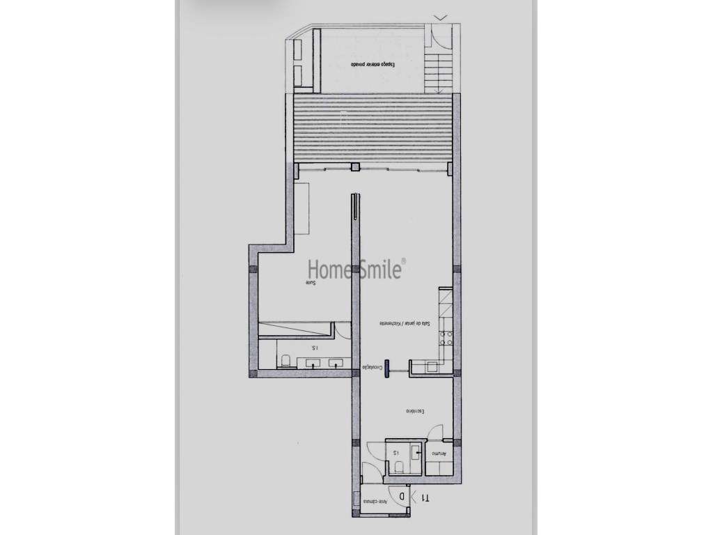 T1+1 . JARDIM PRIVADO. PISCINA . VISTA MAR-38