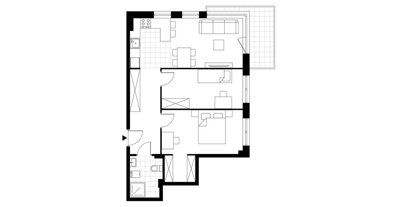 Młoda Rumia | mieszkanie 3-pok. | M​R11 P2/M1 - Pełny obrazek: 4/9