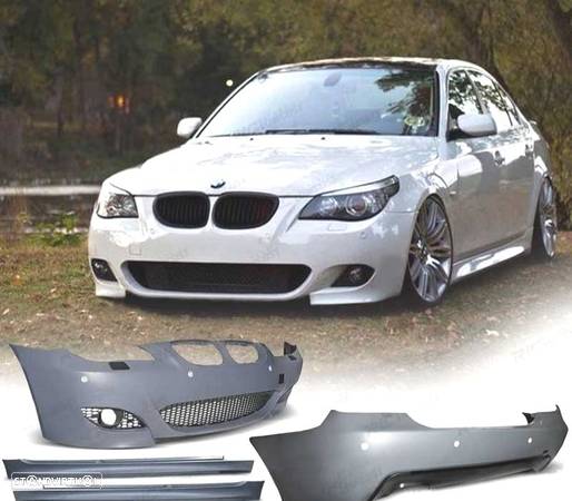 KIT CARROÇARIA PARA BMW E60 PACK M 03-07 COM PDC - 1