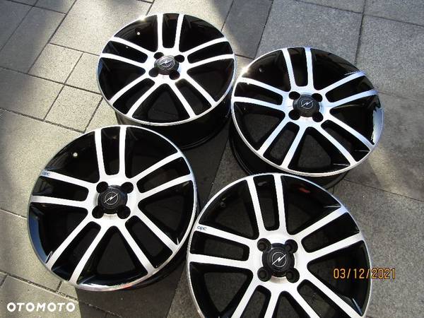 FELGI OPEL  CORSA A B D E  ADAM OPC ASTRA  7X17 ET 44 ORYGINAŁ 4X100 NR. OP035 AANW 13356218 - 17