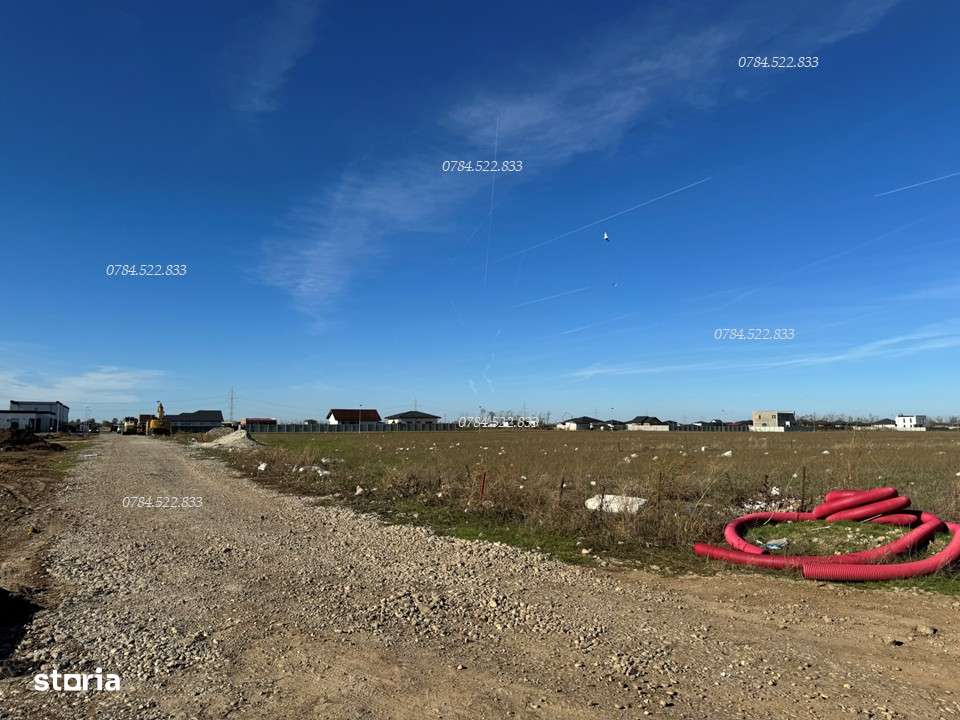 Teren intravilan 525mp Berceni, Ilfov, rate prin notariat - Imagine principală: 4/10