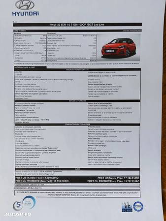 Hyundai i20 1.0 T-GDI 7DCT LED Line - 11