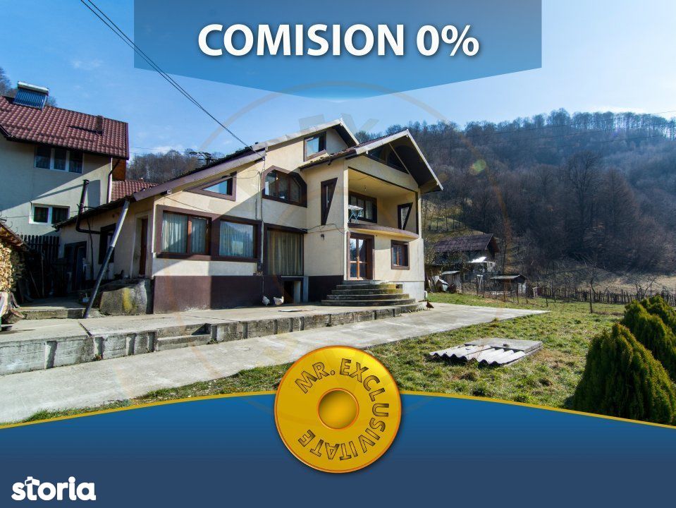 0% Comision -Vila la poalele muntilor Leaota-140 km distanta de Bucure