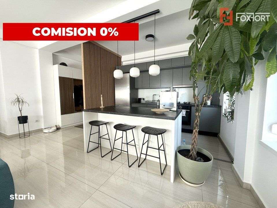 COMISION 0%- Apartament cu 3 camere, mobilat, 2 locuri de parcare, in - Imagine principală: 3/11