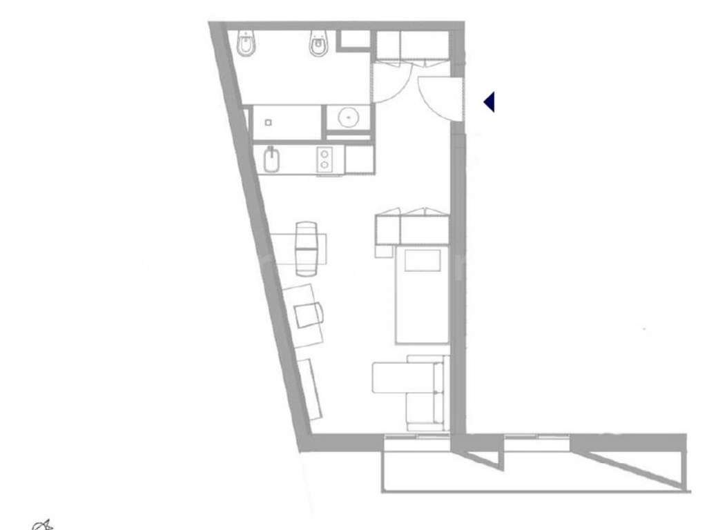 Apartamento T0 com varanda e lugar de garagem, junto ao Polo Univer... - Grande imagem: 5/20
