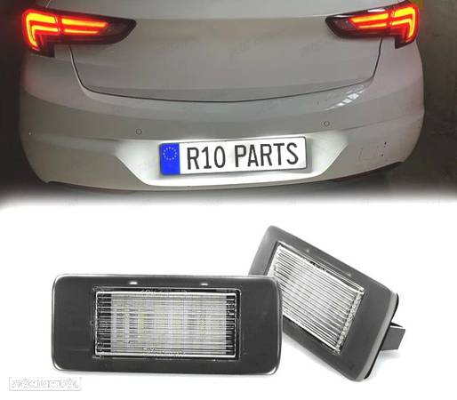 LUZ DE MATRICULA LED PARA OPEL ASTRA J CARAVAN OPEL ZAFIRA 12-16 - 1