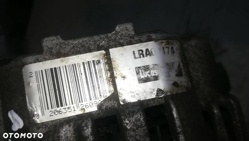 ALTERNATOR RENAULT MEGANE NISSAN 1.5 DCI LRA02174 - 2