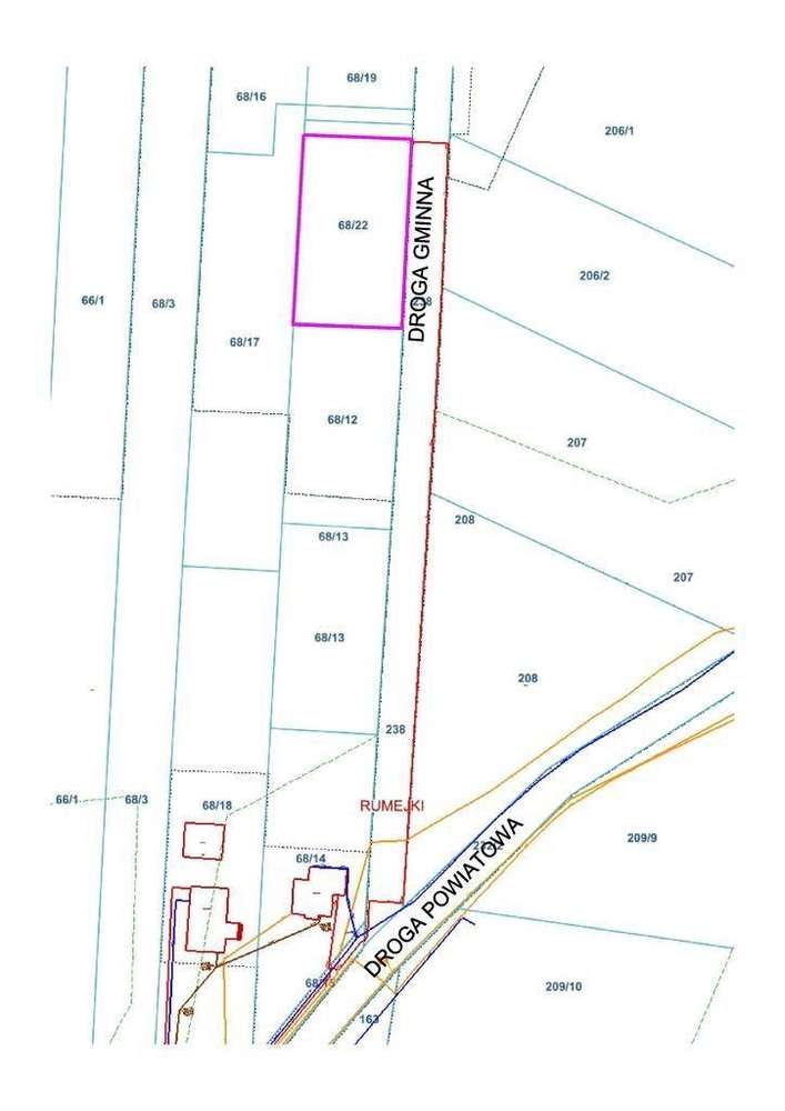 Działka rolno-bud. 1469 m2 Rumejki, Juchnowiec - Pełny obrazek: 4/12
