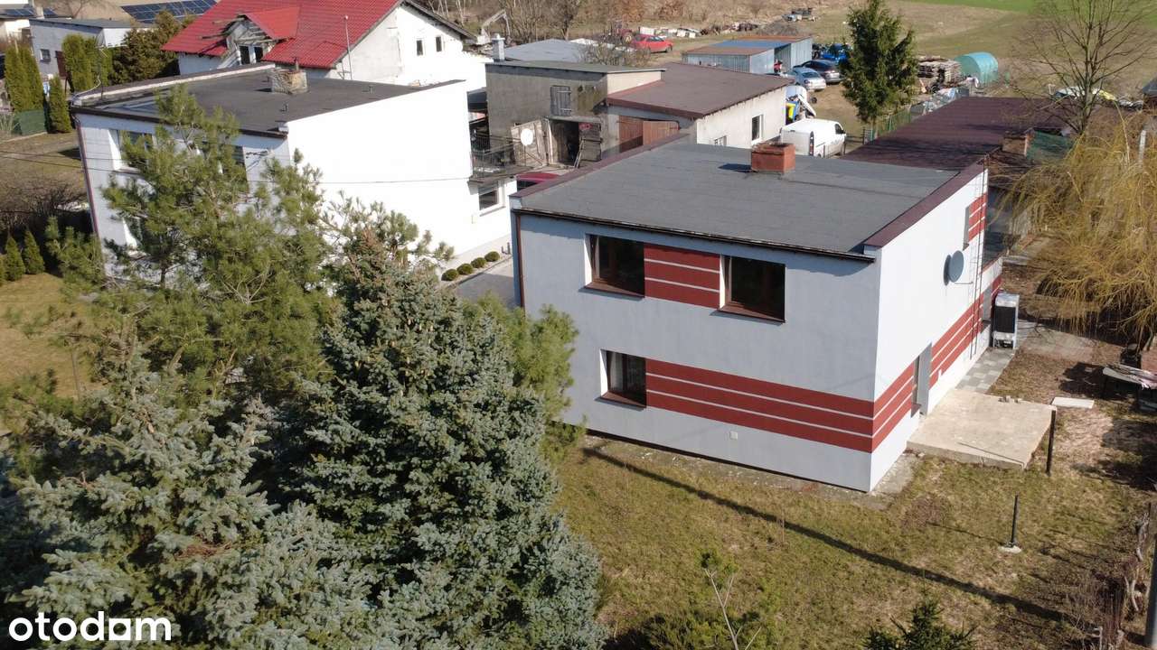 Dom i Budynek Gospodarczy+ Nowa wiata stalowa – tylko 700 m od Jeziora - Pełny obrazek: 4/13