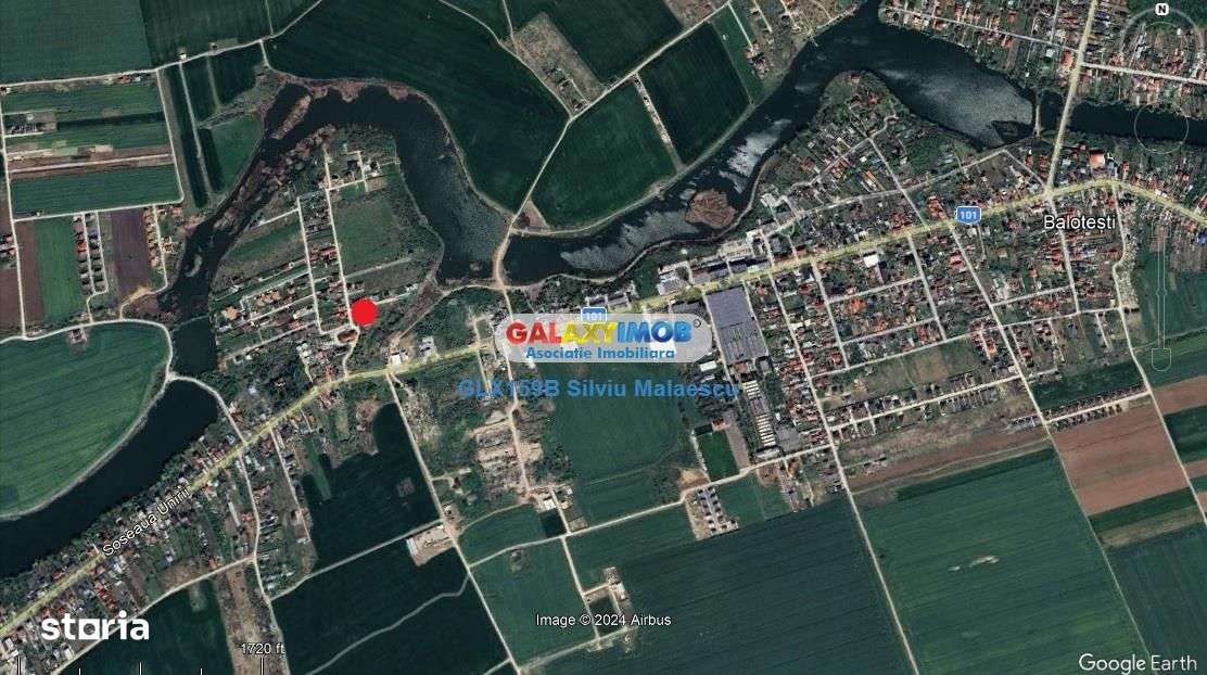 Balotesti - Teren 1.540 Mp str. Florilor - Imagine principală: 3/14