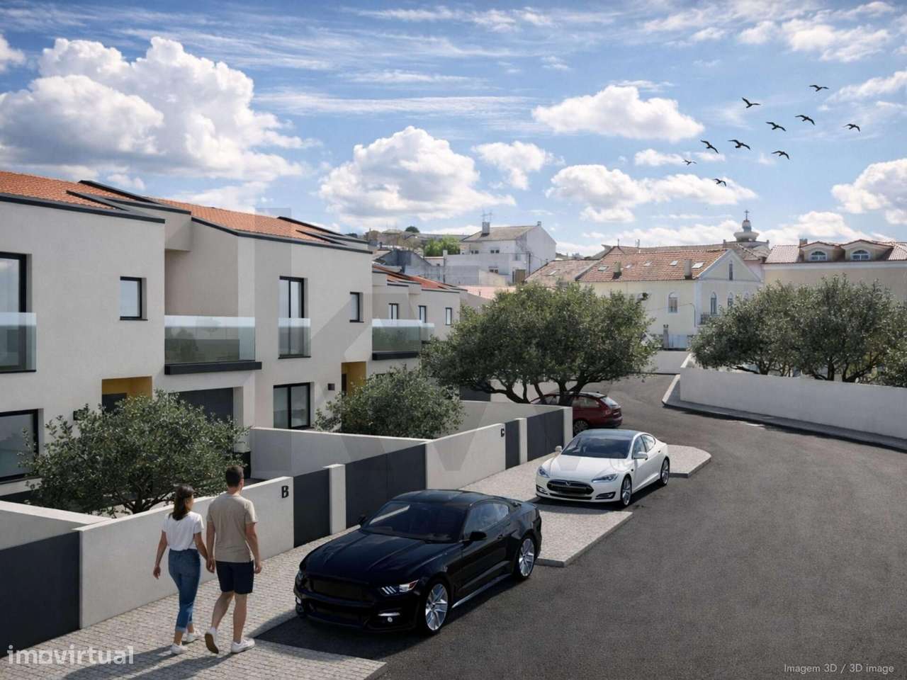 NOVA moradia T4, em condomínio, com logradouros privativos e piscina c - Grande imagem: 3/30