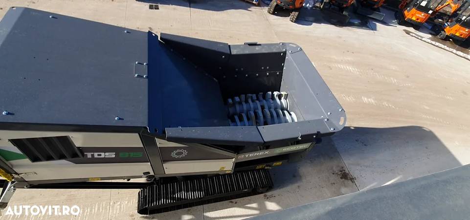 Terex CONCASOR SHREDDER TEREX ECOTEC TDS 815 - NOU - 2.5 m3 - 17.000 kg - BANDA MAGNETICA - PRET 205.000 EUR + tva - 6