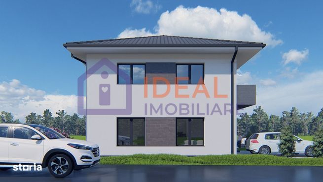Duplex in Cisnadie cu 4 camere si 250 mp de curte, in Cisnadie-2