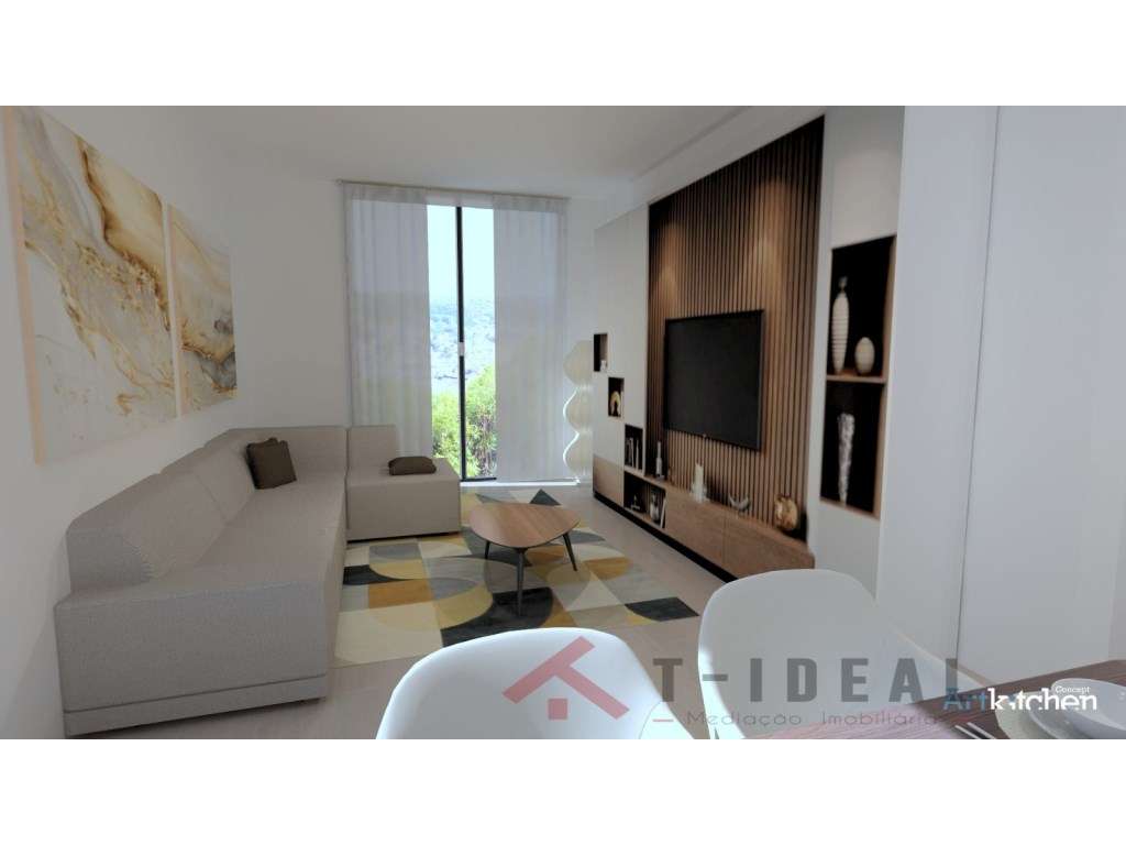 Apartamento T1 novo no centro da Lourinhã - Grande imagem: 5/11