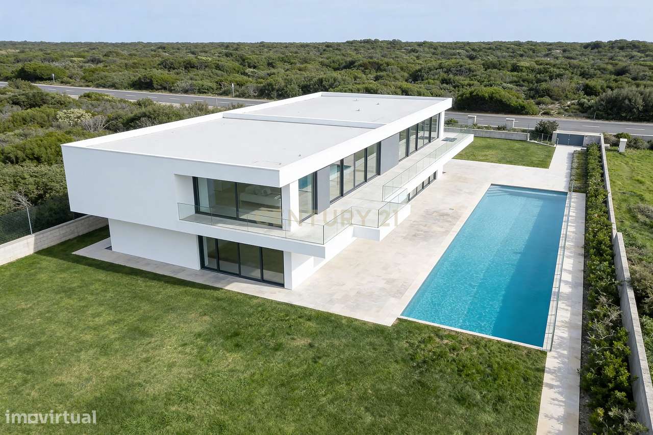 Refúgio de Excelência — Moradia T6 com Vista Mar (Praia da Aguda / Sin - Grande imagem: 3/60