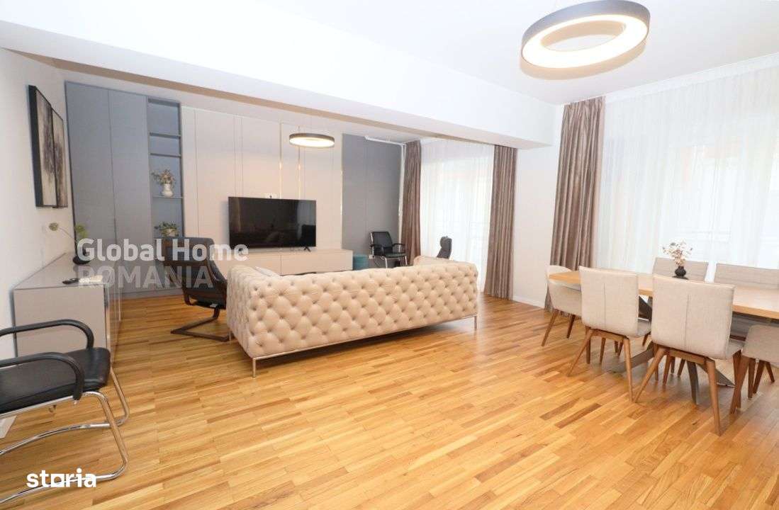 3 camere Herastrau | 181 mp - et. 3/4 | 3 balcoane | 2 bai | Cartier f - Imagine principală: 4/19