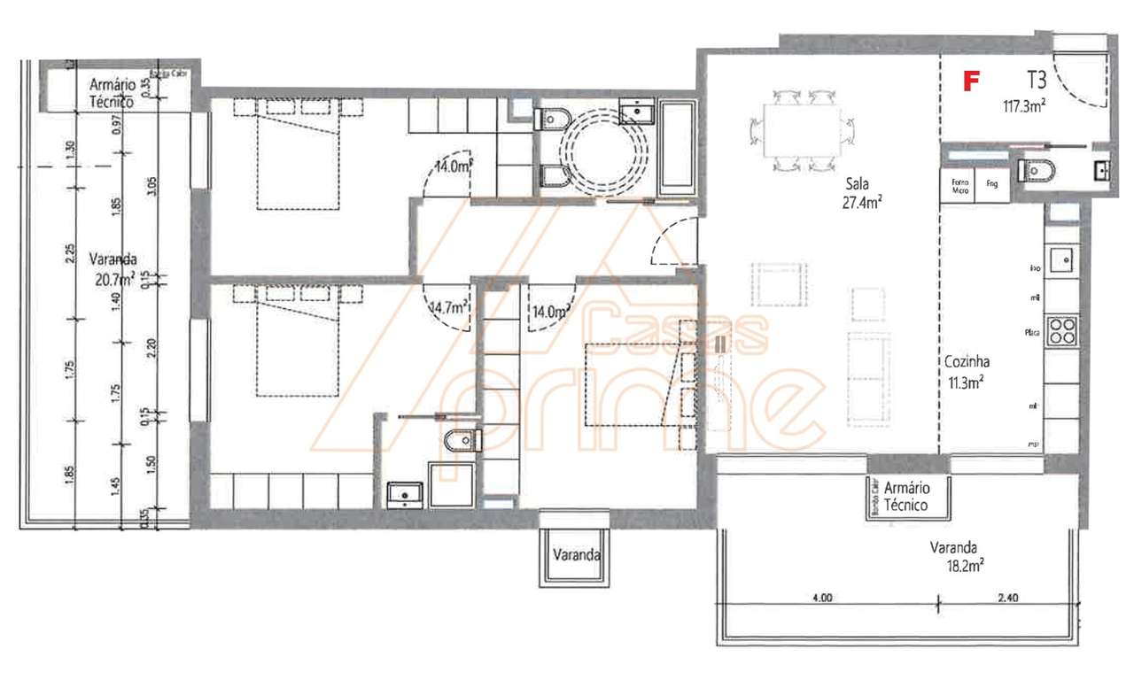 Apartamento T3 - Quinta da Portela - Coimbra/Venda - Grande imagem: 5/6