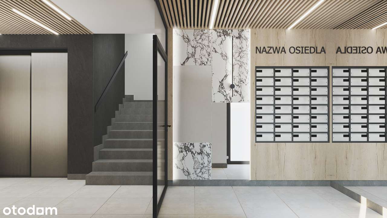 NOWE OSIEDLE-ul. Graniczna-MIESZKANIE48,86m2-balkon a la loggia10,77m2 - Pełny obrazek: 5/10