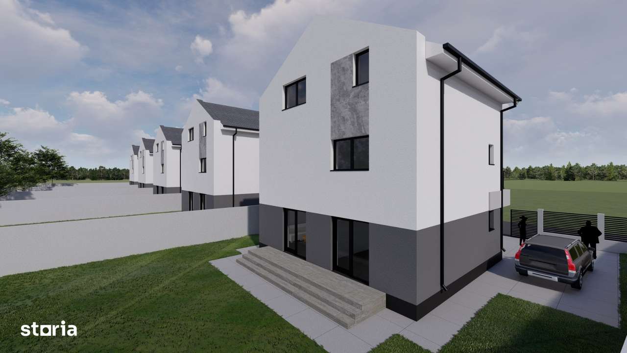 Vila P+1E +M /6 camere /Piscina/ Teren 500 mp./ Bragadiru Ilfov - Imagine principală: 5/14