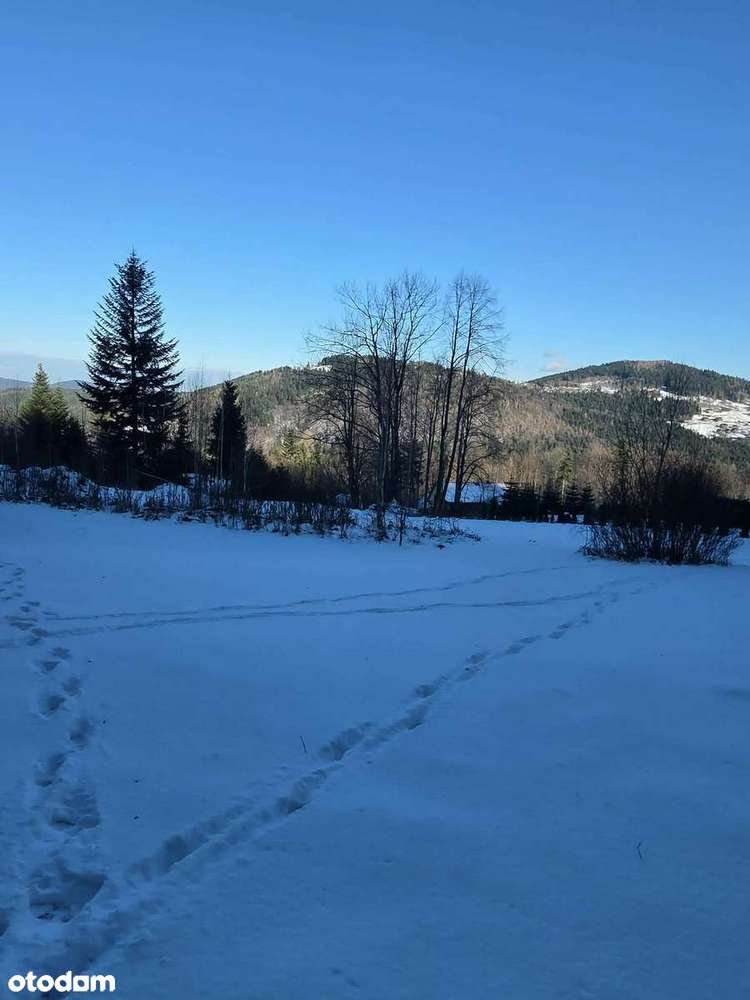 Działka (1,1ha) budowlana  z widokiem na góry z Zawoi,prąd,woda,droga-0