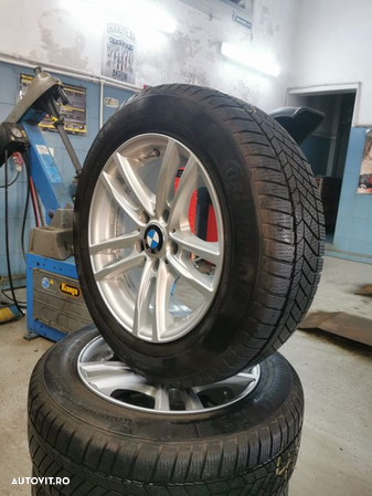 vand jante originale Bmw seria 3 pe 16” cu anvelope de iarnă - 4