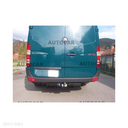 Carlig de remorcare pentru MERCEDES SPRINTER -si platforma, 3,25/3,66/4,025/4,32m,fara treapta-sistem fix-din 2006 - 12