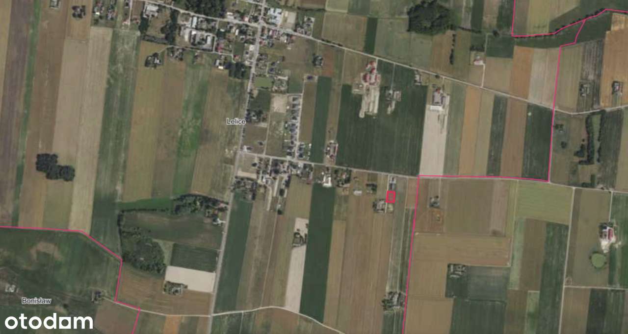 Działka, 1 124 m², Lelice-6