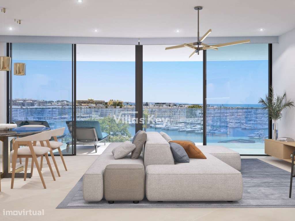 Apartamento T3 com vista deslumbrante sobre a Marina de Lagos - Grande imagem: 4/19