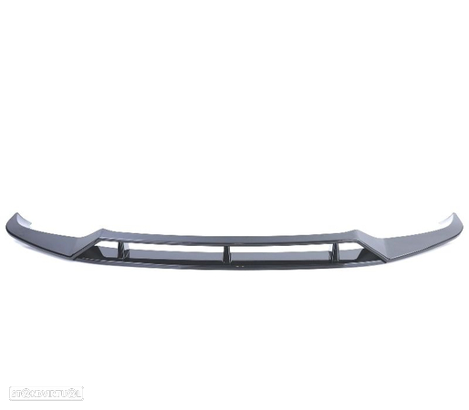 SPOILER LIP PARA BMW X6 G06 19- LOOK M PERFORMANCE PRETO BRILHANTE - 3