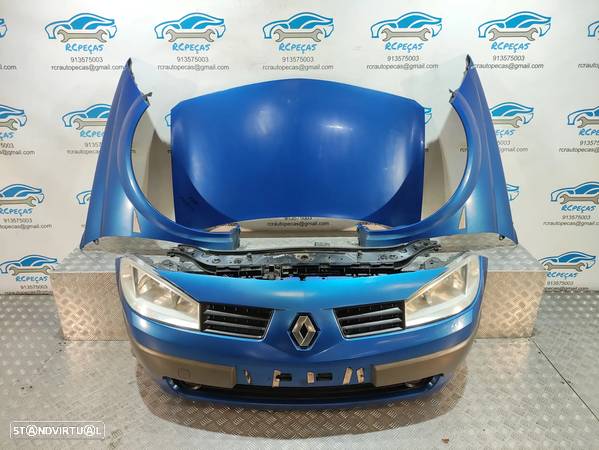 FRENTE COMPLETA RENAULT MEGANE 2 II MK2 CABRIO COUPE CAPOT PARACHOQUES GUARDA-LAMAS OTICAS RADIADOR VENTILADOR FRENTE FIBRA REFORÇO - 16