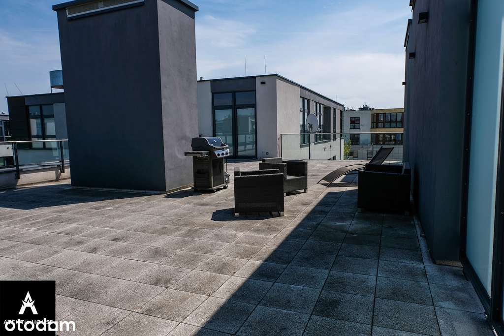 Apartament z tarasem - Miasteczko Wilanów-11