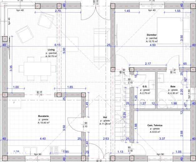 Casa Individuala - Predare la alb - 180 mp utili - Imagine principală: 4/7