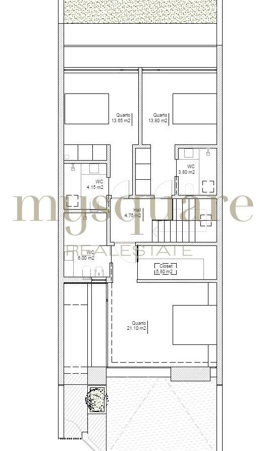 Moradia T3 de 2 frentes com jardim em São Pedro da Cova, Gondomar-22