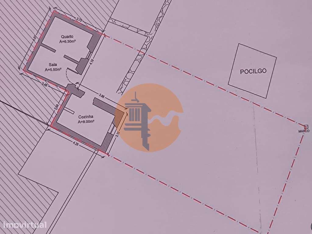 MORADIA DE ALDEIA - EM RUINAS - PARA DEMOLIR OU RECONSTRUIR - COM T... - Grande imagem: 3/27